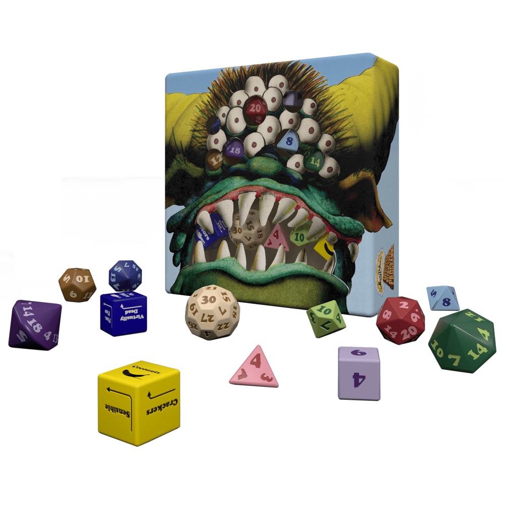 Monty Python RPG: Black Beast Dice Set (New Arrival)
