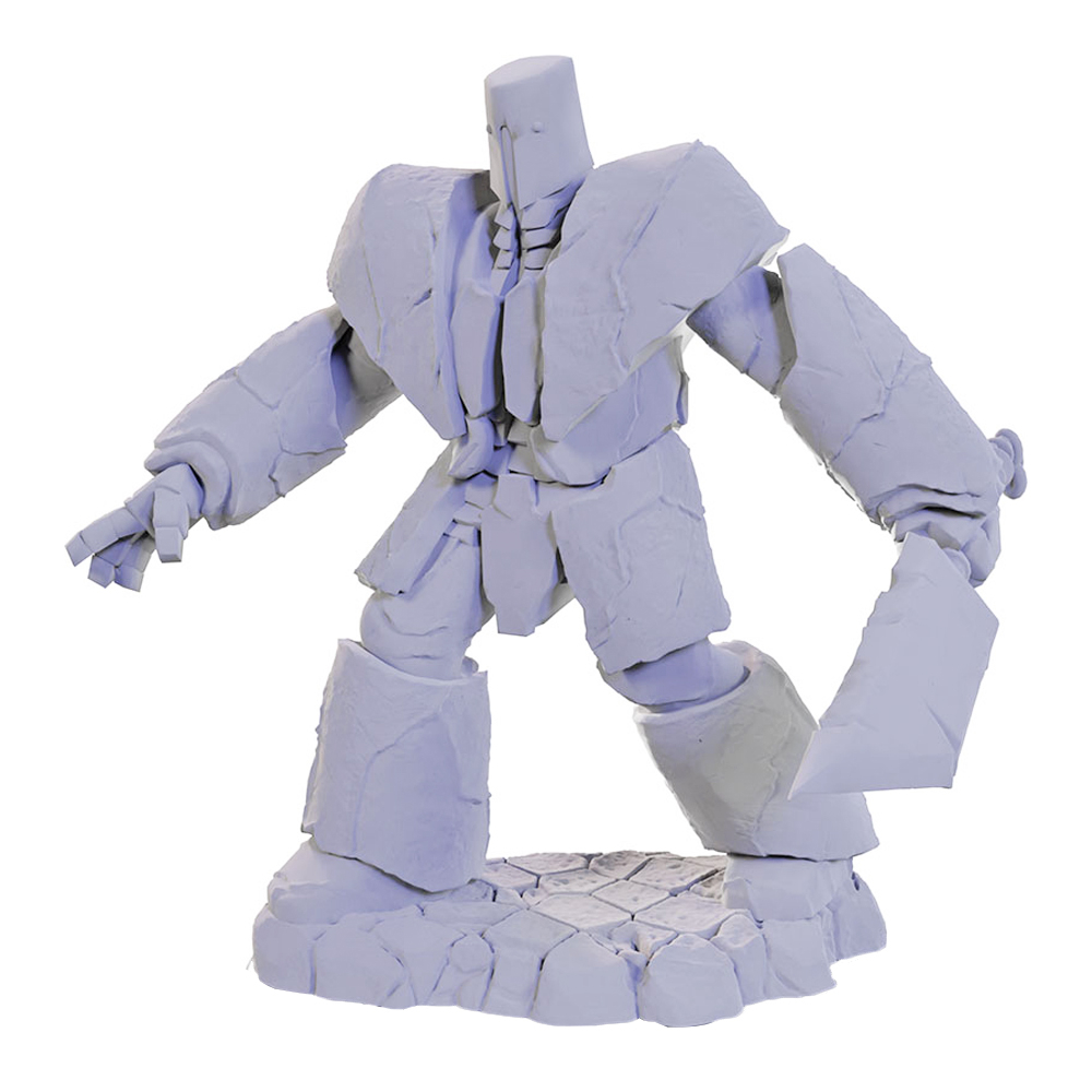 Critical Role Unpainted Minis: W5 Cobalt Golem