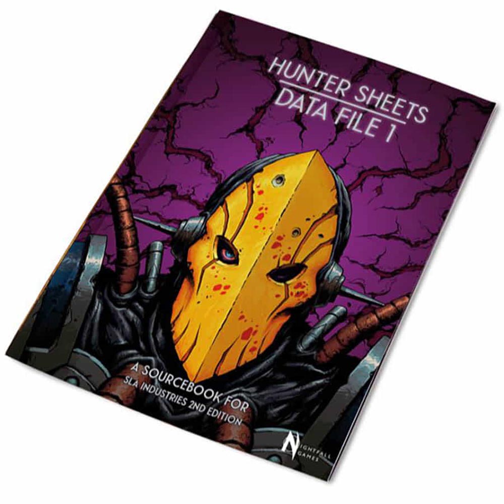 SLA Industries 2E RPG: Hunter Sheets Data File 1 (Preorder)
