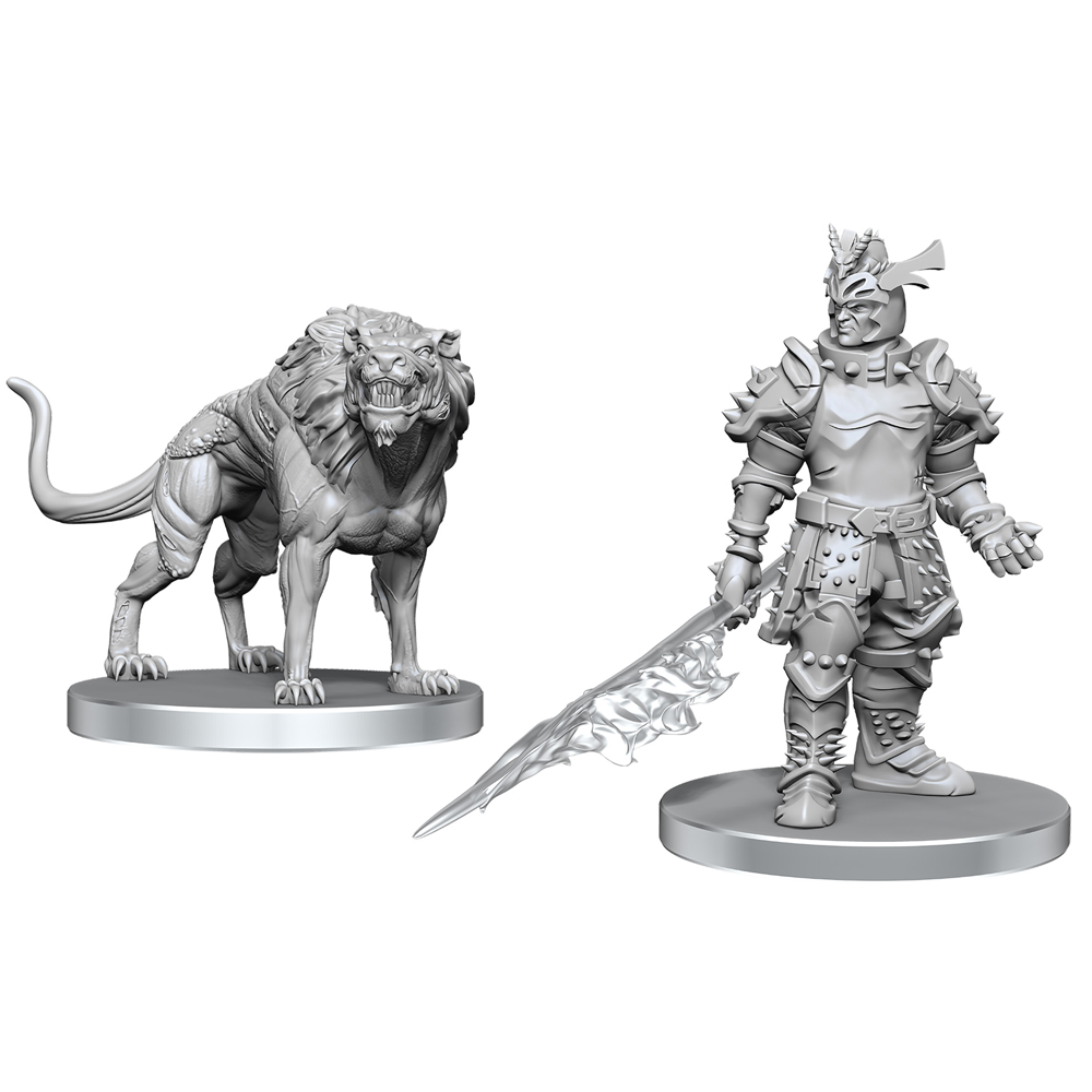 D&D Nolzur's Marvelous Unpainted Minis: W28 Hell Hound & Narzugon (New Arrival)