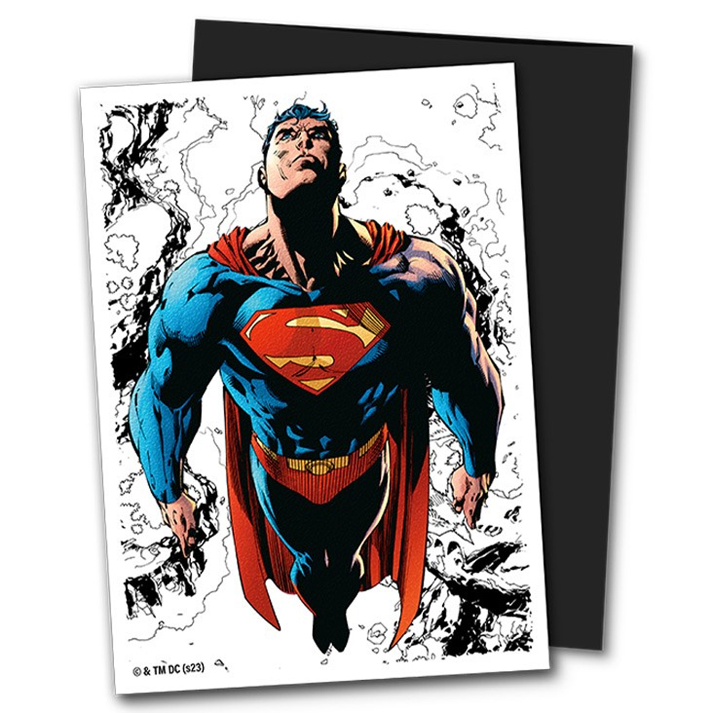 Dragon Shield Sleeves: Matte Dual - Superman (Full Color) (100) (Last Chance)