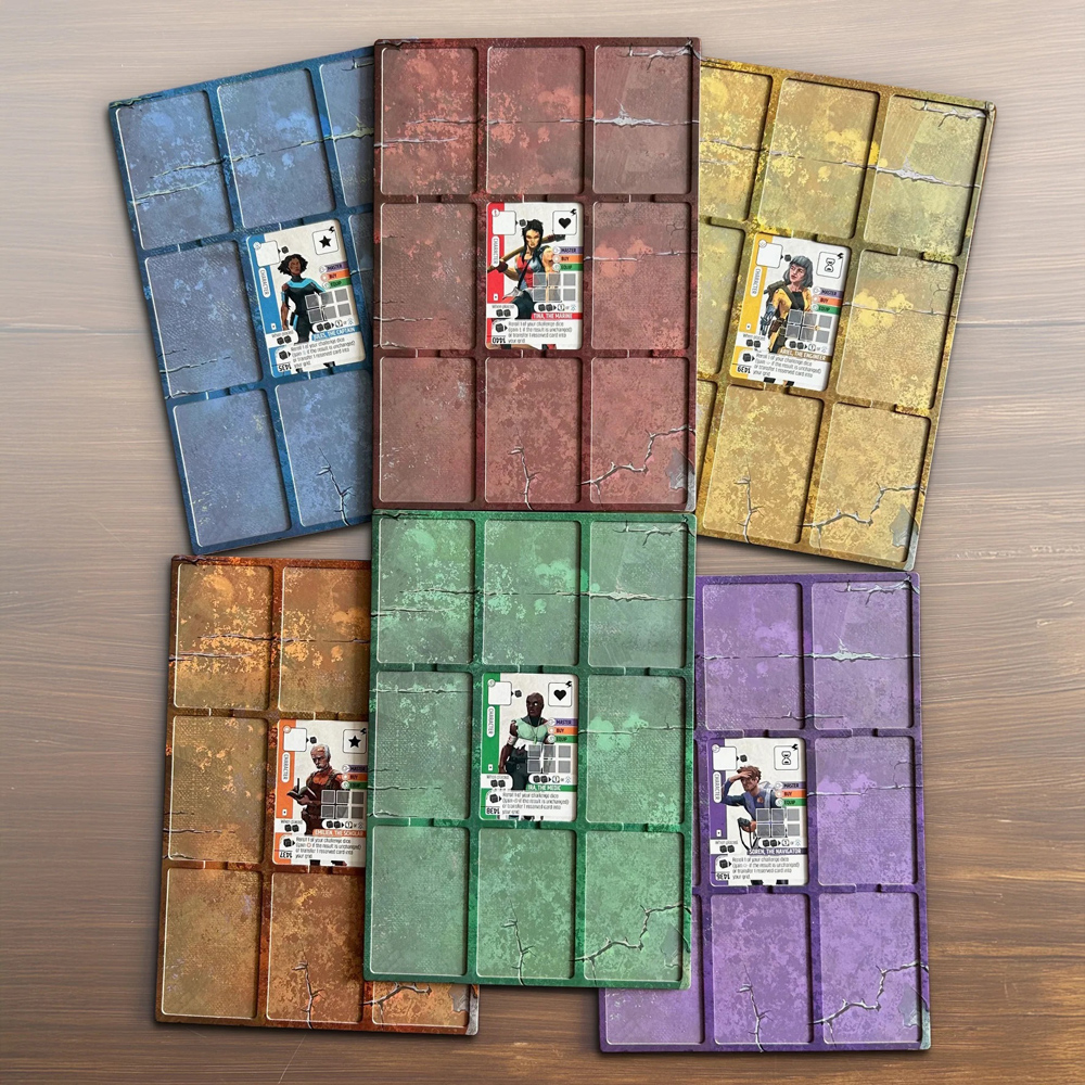 Vantage: Dual-Layered Cardboard Player Mat Pack