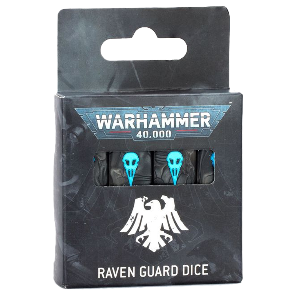 Warhammer 40K: Raven Guard - Dice (16)