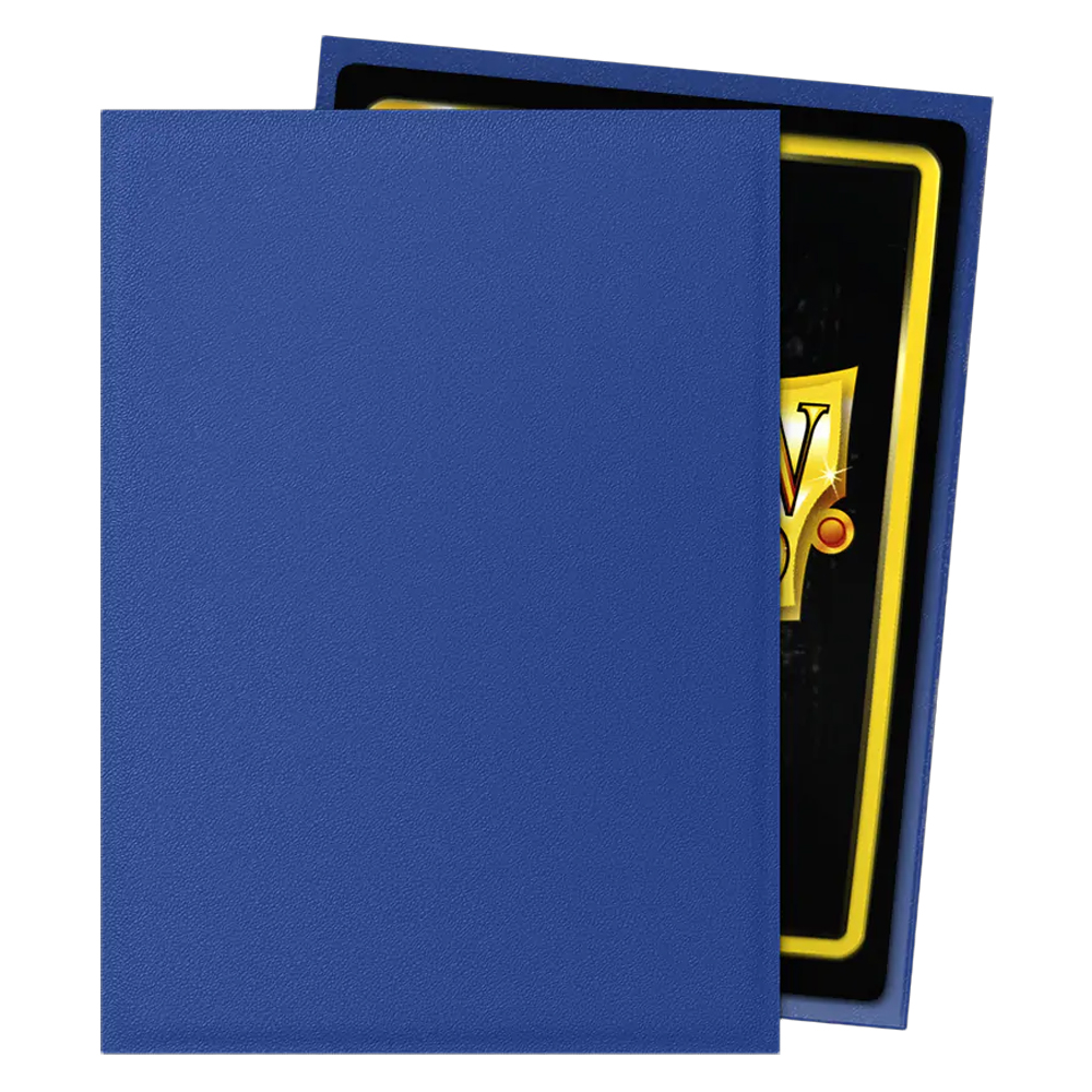 Dragon Shield Sleeves: Matte Non-Glare - Blue (100) (Preorder)