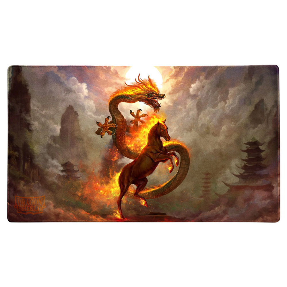 Dragon Shield Playmat w/ Tube: Fire Horse 2026