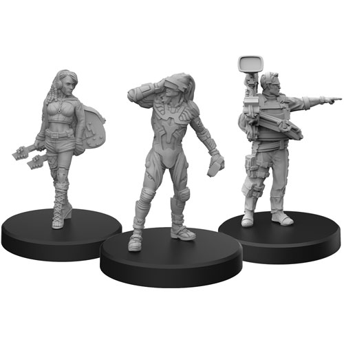 Cyberpunk RED RPG: Miniatures - Edgerunners C