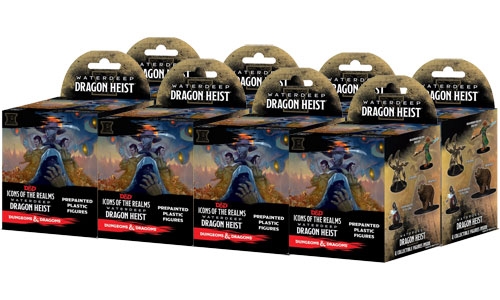 D&D Icons of the Realms Miniatures: Waterdeep Dragon Heist - Booster Brick (8)