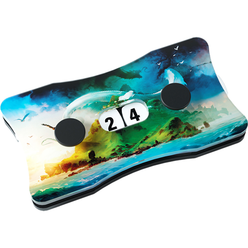 Acrylic Life Counters: Double Dials - Island