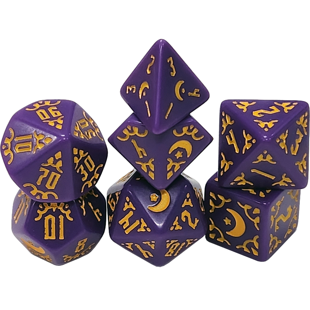 Book of Ebon Tides: Dice Set (7) (Clearance)