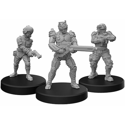 Cyberpunk RED RPG: Miniatures - Trauma Team B