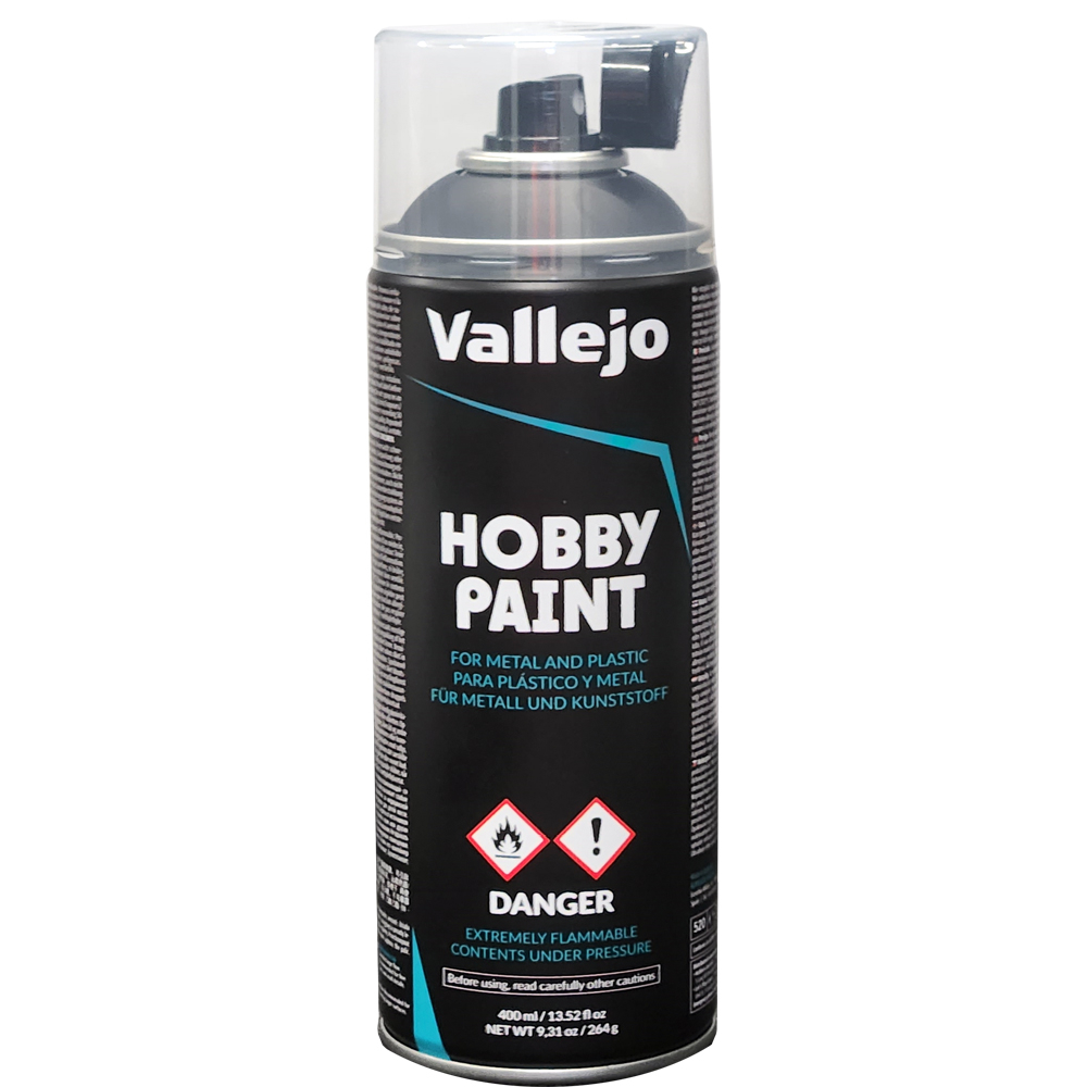 Vallejo Aerosol Surface Primer: Black (400ml)