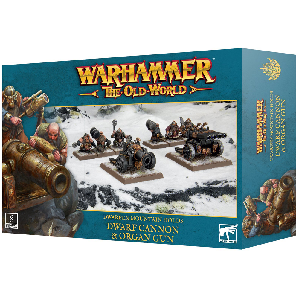 Warhammer The Old World: Dwarfen Mountain Holds - Cannon/Organ Gun