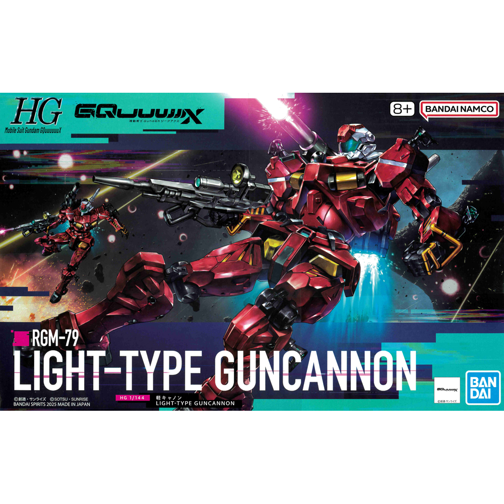 Gundam Model Kit 1/144: High Grade (HG) - RGM-79 Light-type Guncannon