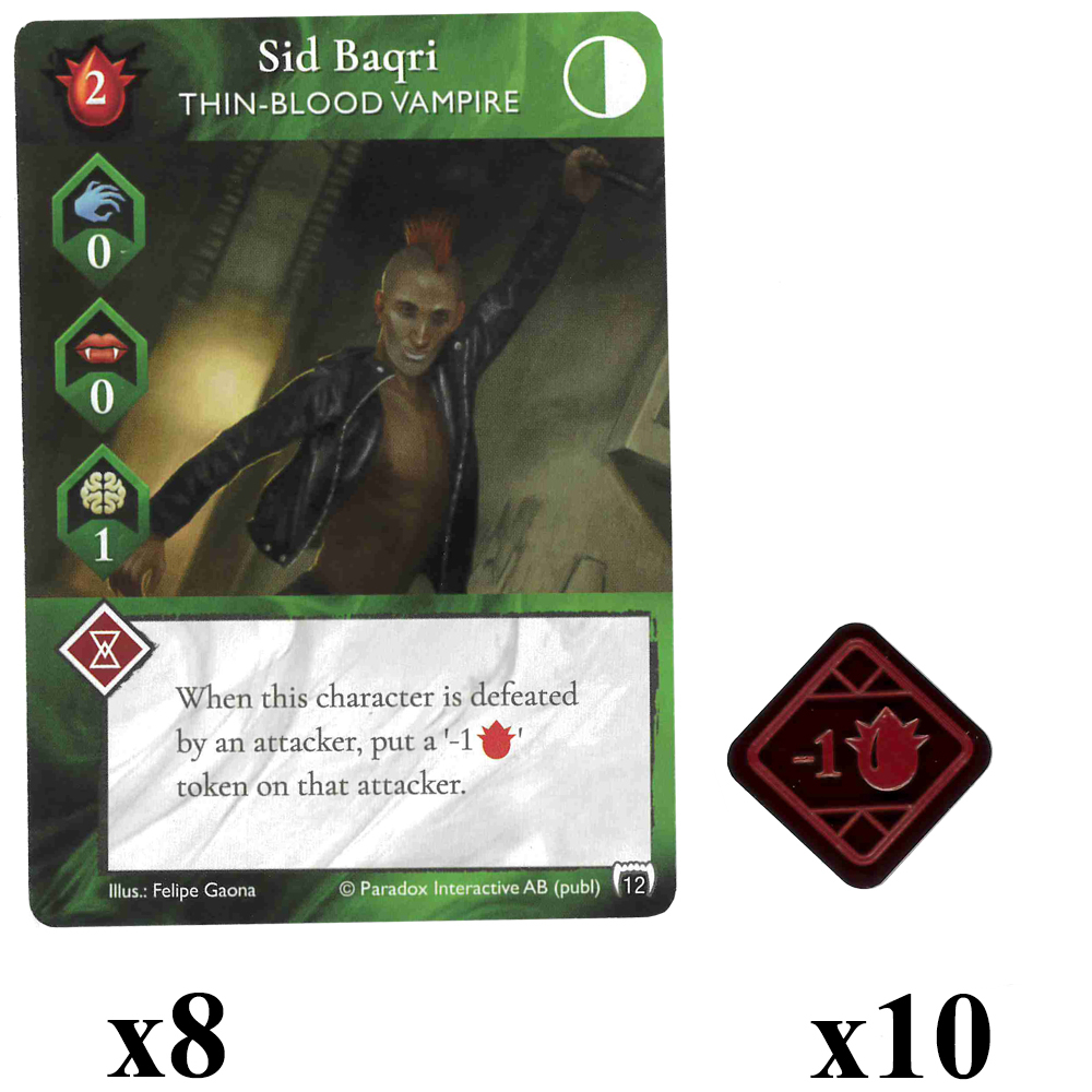 Vampire the Masquerade: Rivals ECG - Vampire Wednesdays Kit - Season 1.5