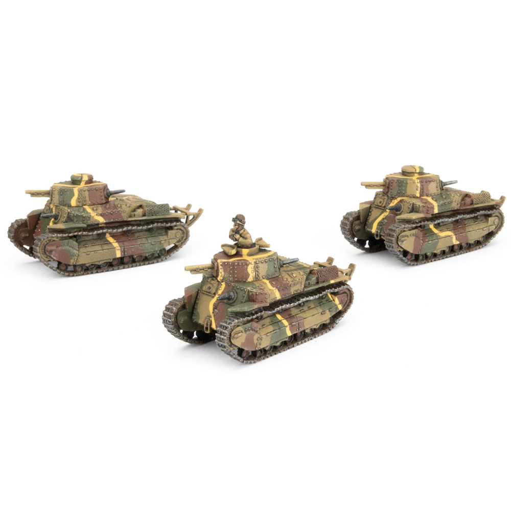 Flames of War WW2: Type 89 Chi-Ro Tank Platoon