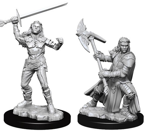 D&D Nolzur's Marvelous Unpainted Minis: W7 Female Half-Orc Fighter