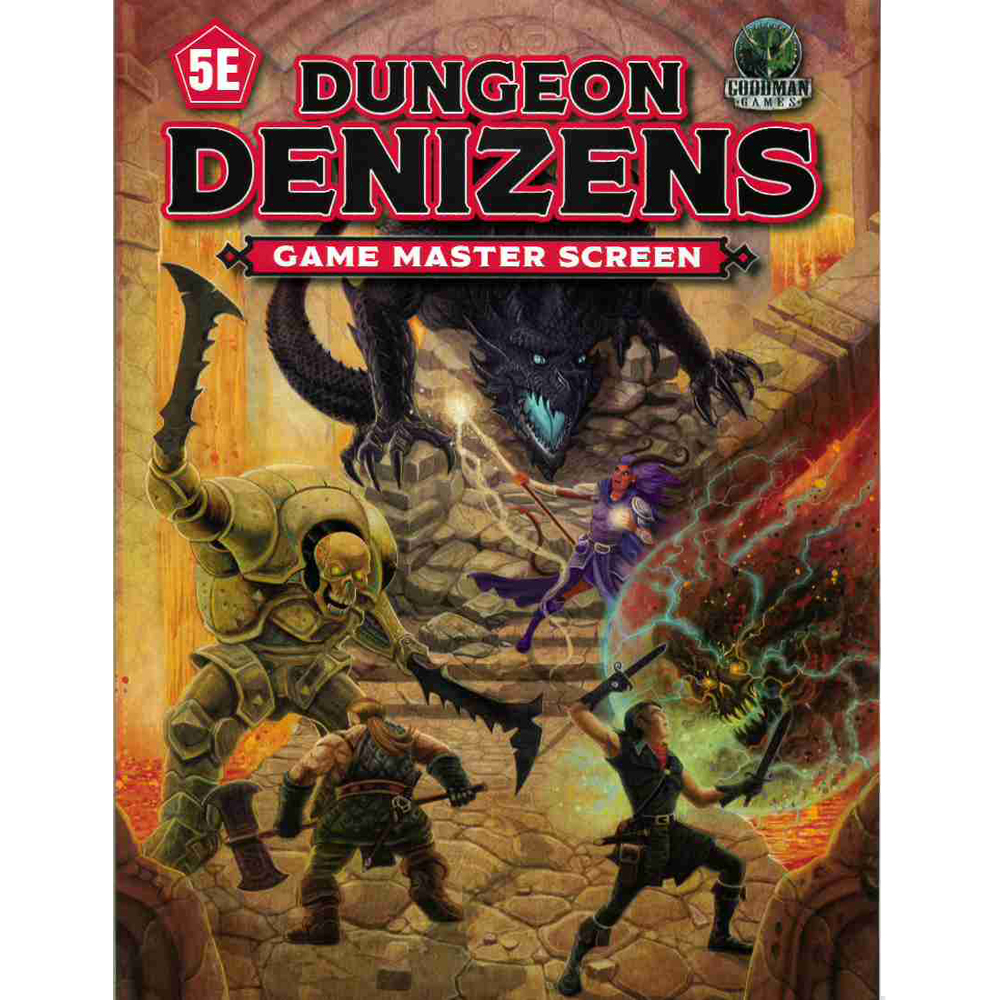 D&D 5E RPG: Dungeon Denizens - GM Screen