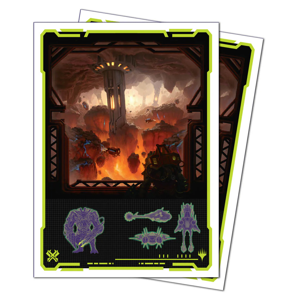 MtG Apex Sleeves: Edge of Eternities - Kavaron, Memorial World (105)