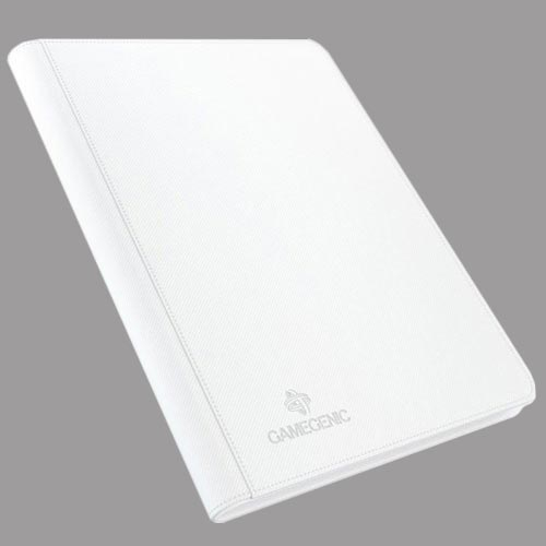 8-Pocket Zip-Up Album: White