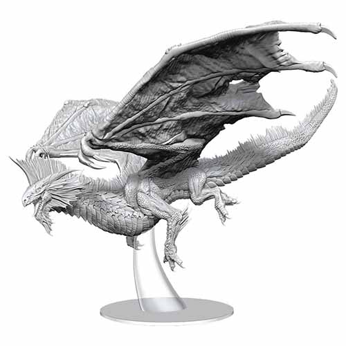D&D Nolzur's Marvelous Unpainted Minis: Adult Silver Dragon