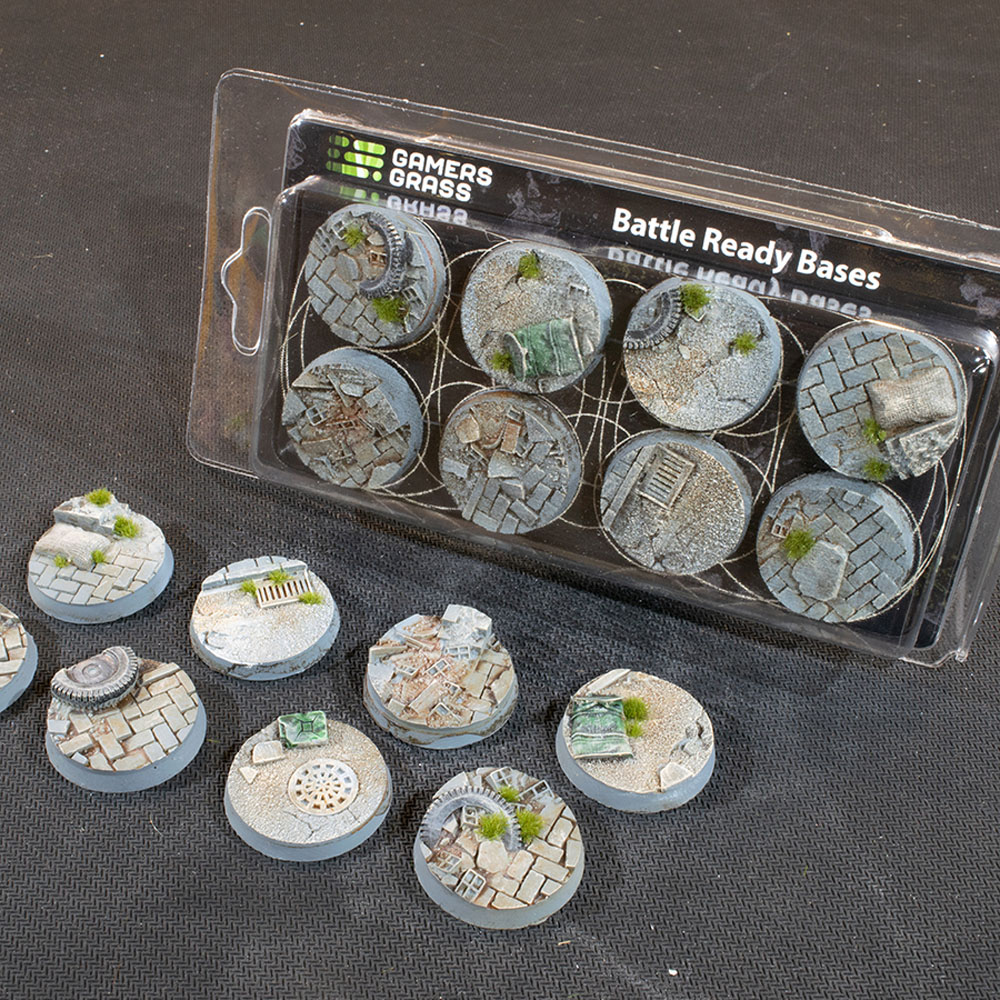 Battle Ready Bases: Urban Warfare - Round 32mm (8)