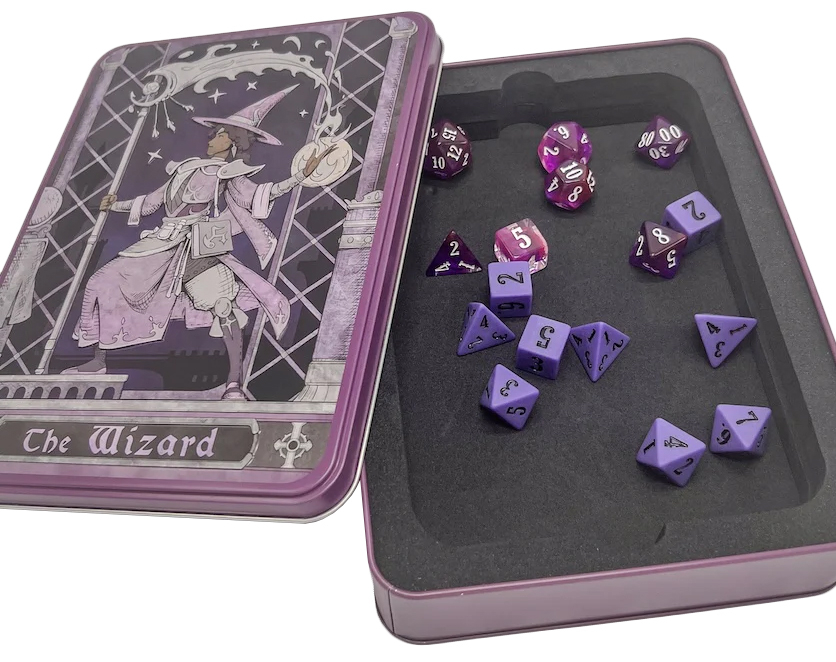 RPG Class Dice: Epic Resin - Wizard (16)