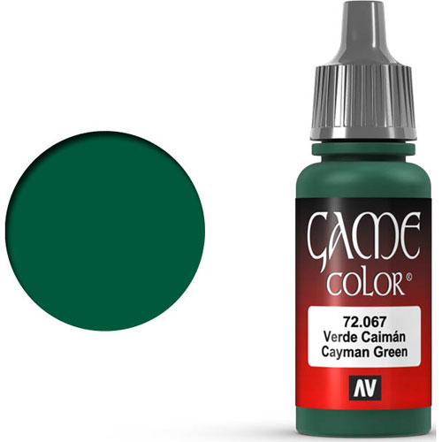 Vallejo Game Color: Cayman Green (17ml)
