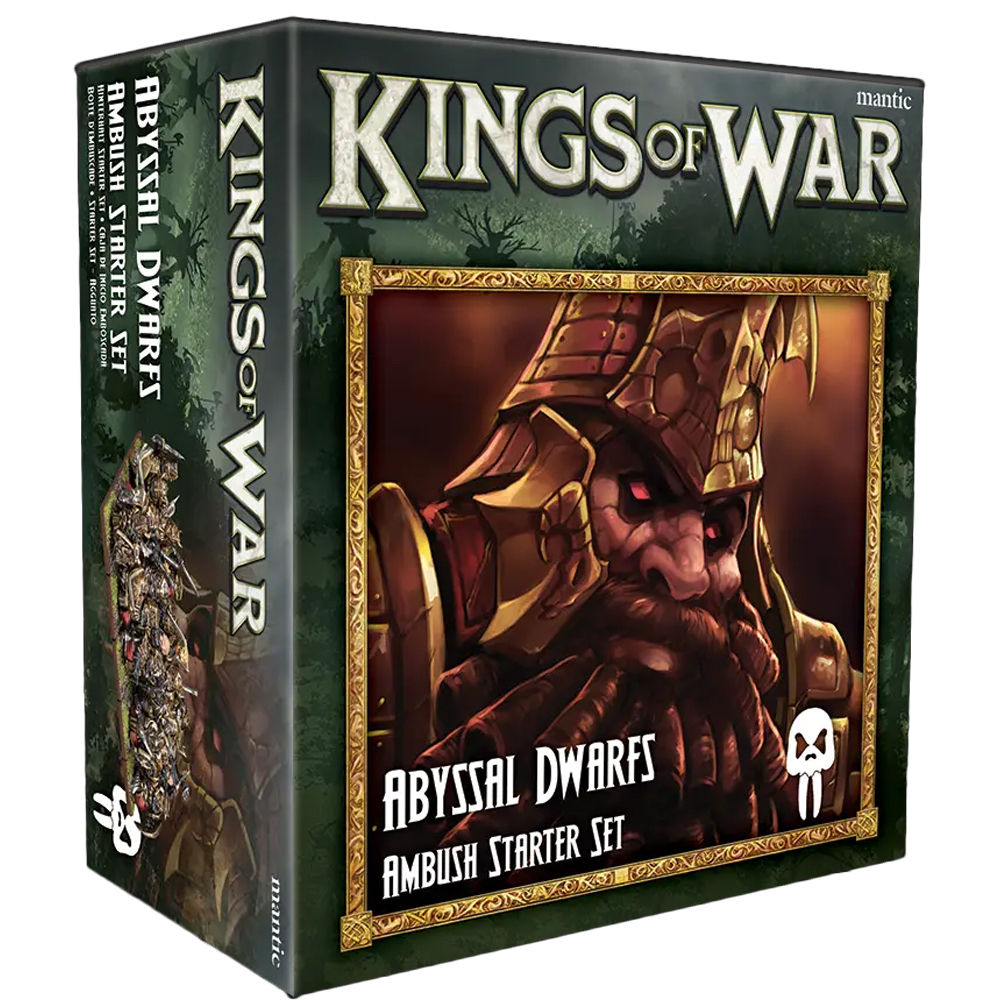 Kings of War 3E: Abyssal Dwarf - Ambush Starter Set