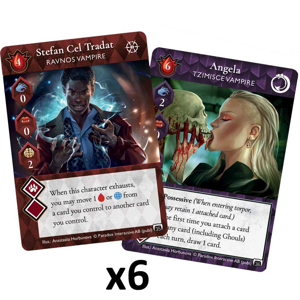 Vampire the Masquerade: Rivals ECG - The Dragon & The Rogue Early Release Kit