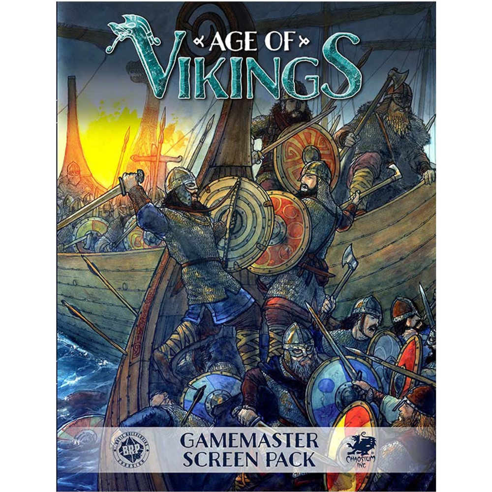 Age of Vikings RPG: GameMaster Screen Pack