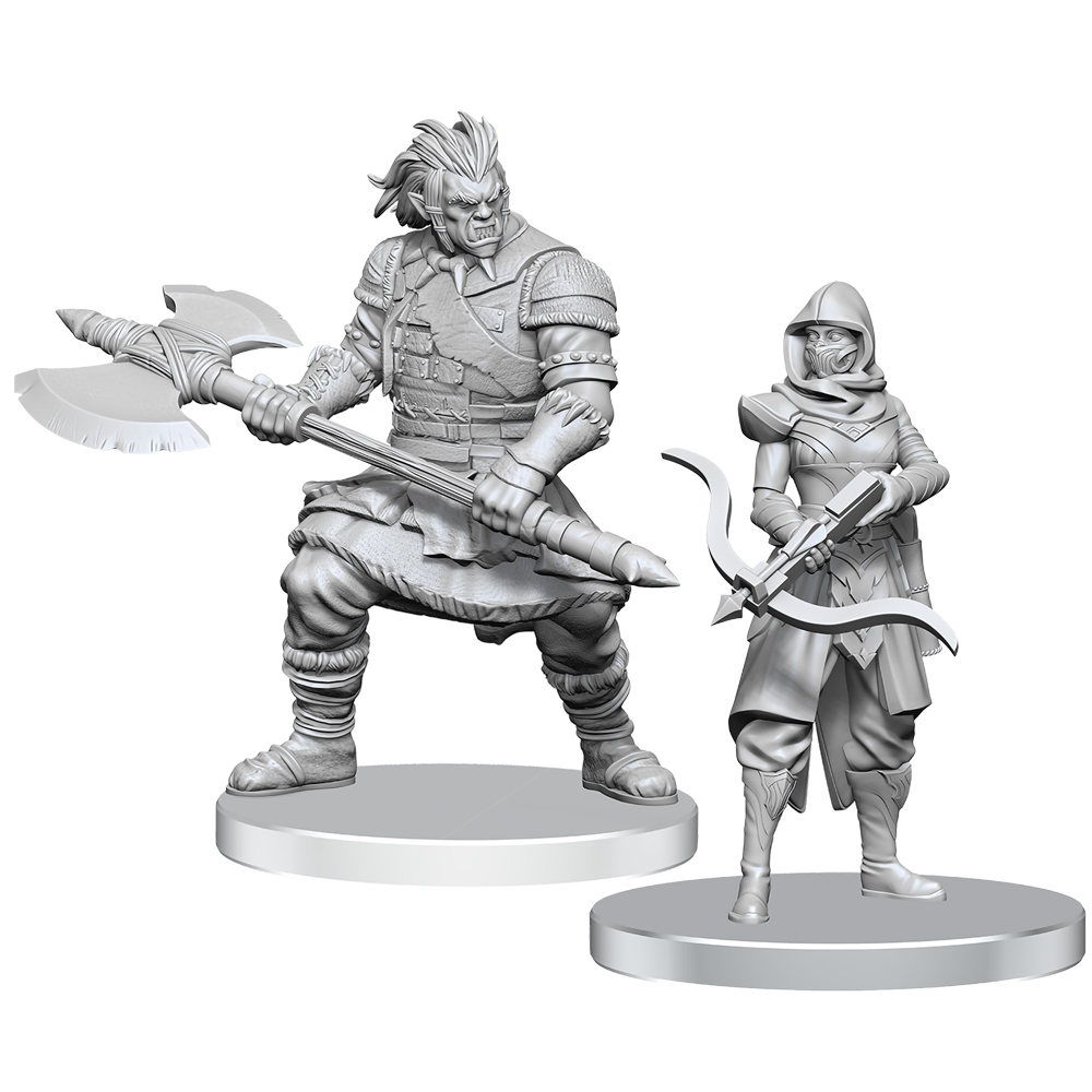 D&D Nolzur's Marvelous Unpainted Minis: W28 Assassin & Berserker (Preorder)