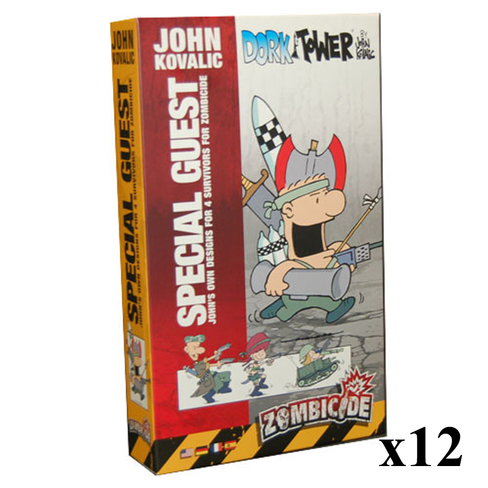 Zombicide: Survivor Set - Guest Artist John Kovalic CASE (12)