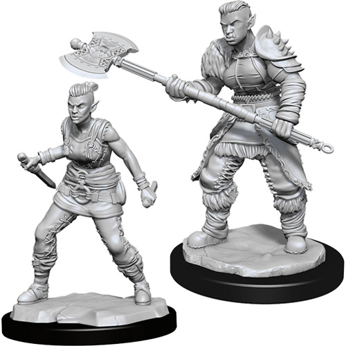 D&D Nolzur's Marvelous Unpainted Minis: W13 Female Orc Barbarian