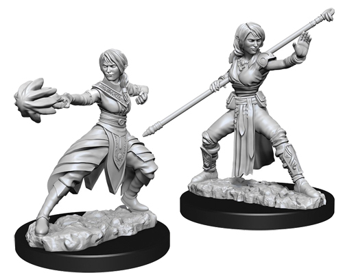 D&D Nolzur's Marvelous Unpainted Minis: W10 Female Half-Elf Monk