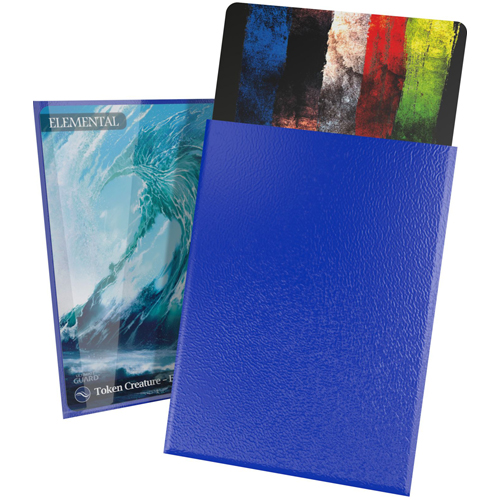 Cortex Standard Size Sleeves: Glossy Blue (100)