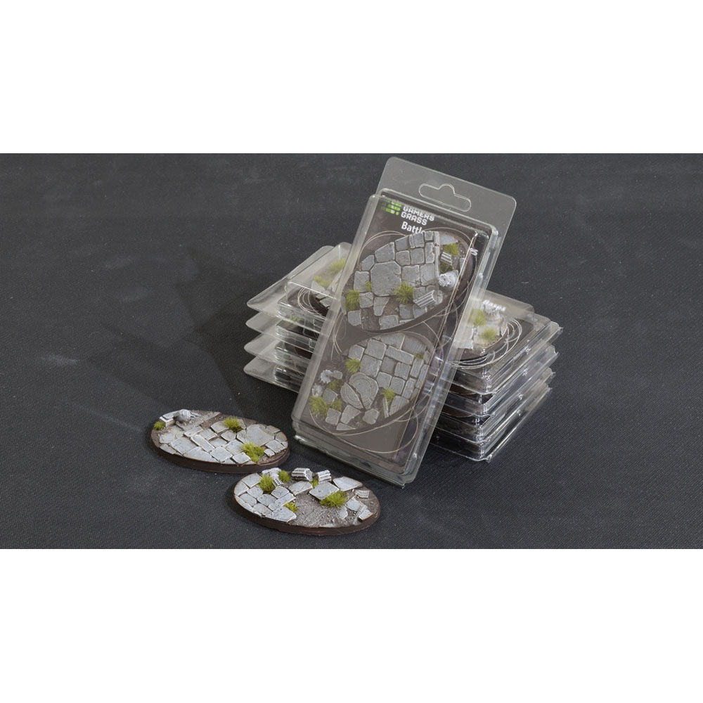 Battle Ready Bases: Temple - Oval 90mm (2)