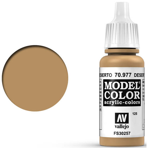 Vallejo Model Color Paint: Desert Yellow