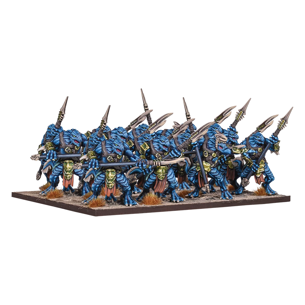 Kings of War 4E: Trident Realm - Placoderm Regiment (Preorder)