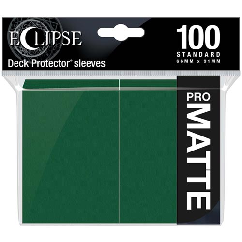 Ultra Pro Sleeves: Eclipse Matte - Forest Green (100)