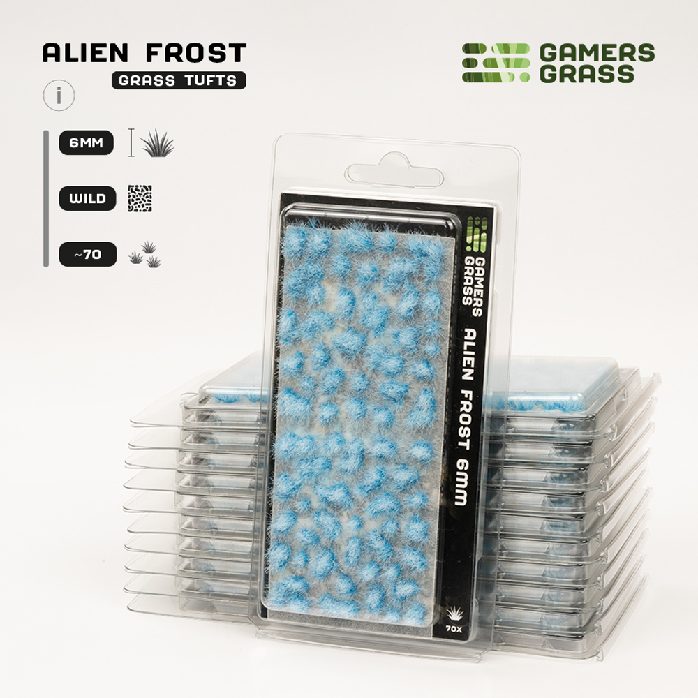 Gamers Grass Tufts: Alien Frost - 6mm