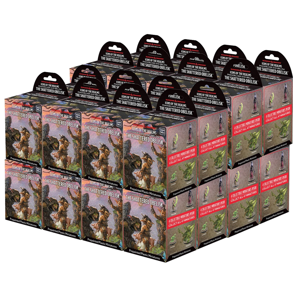 D&D Icons of the Realms: Phandelver & Below: The Shattered Obelisk - Booster Case