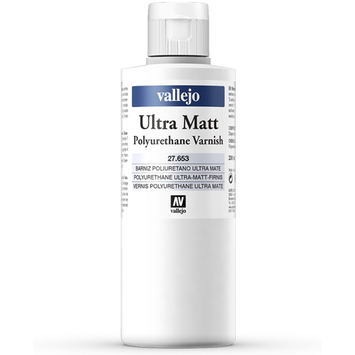 Vallejo: Ultra Matt Polyurethane Varnish (200ml)