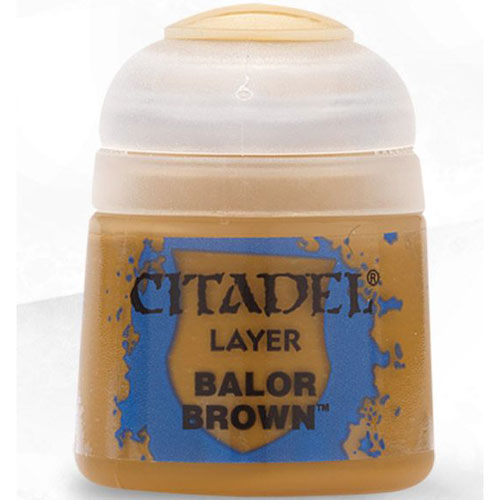 Citadel Layer Paint: Balor Brown (12ml)