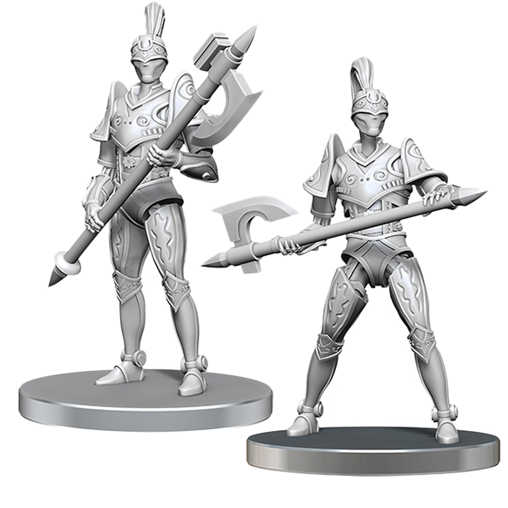 Pathfinder Battles Deep Cuts Unpainted Minis: W26 Clockwork Warriors