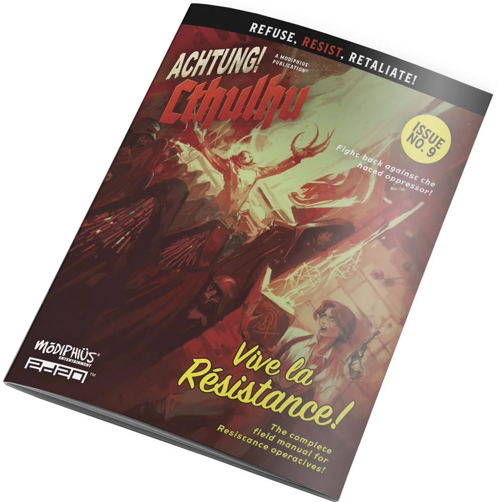 Achtung! Cthulhu 2d20 RPG: Vive La Resistance