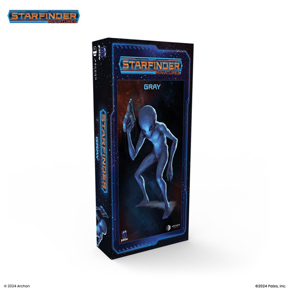 Starfinder Masterclass Miniatures: Gray