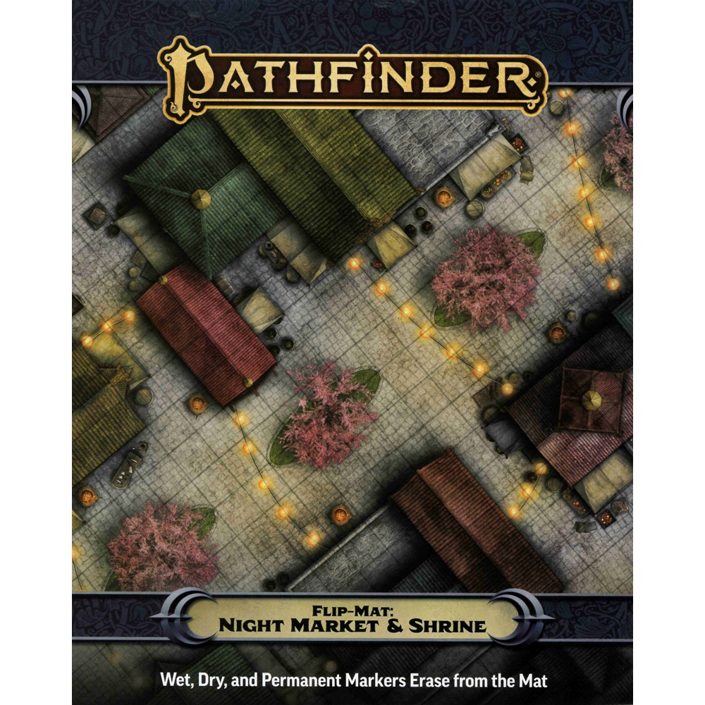 Pathfinder RPG: Flip-Mat - Night Market & Shrine
