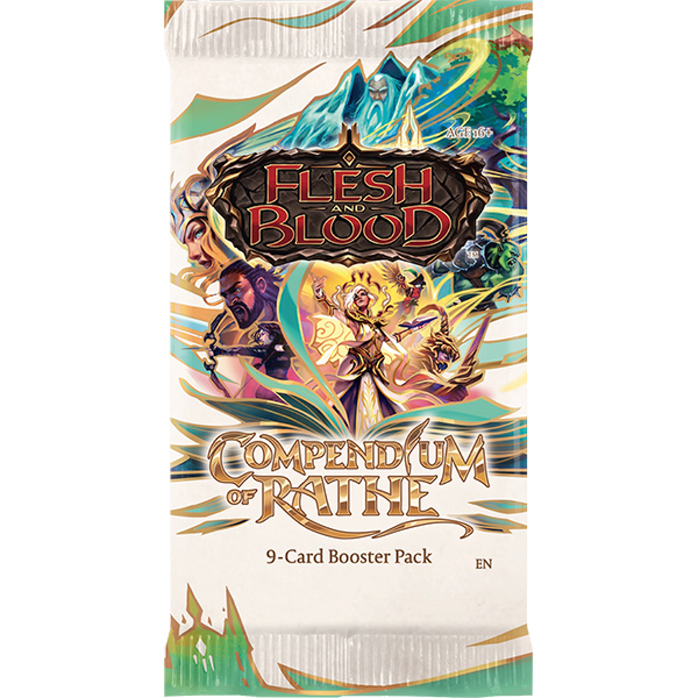 Flesh & Blood TCG: Compendium of Rathe - Booster Pack