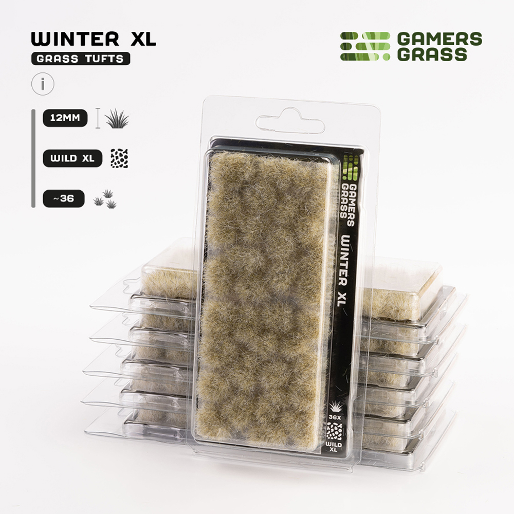 Gamers Grass Tufts: Winter - Wild XL 12mm