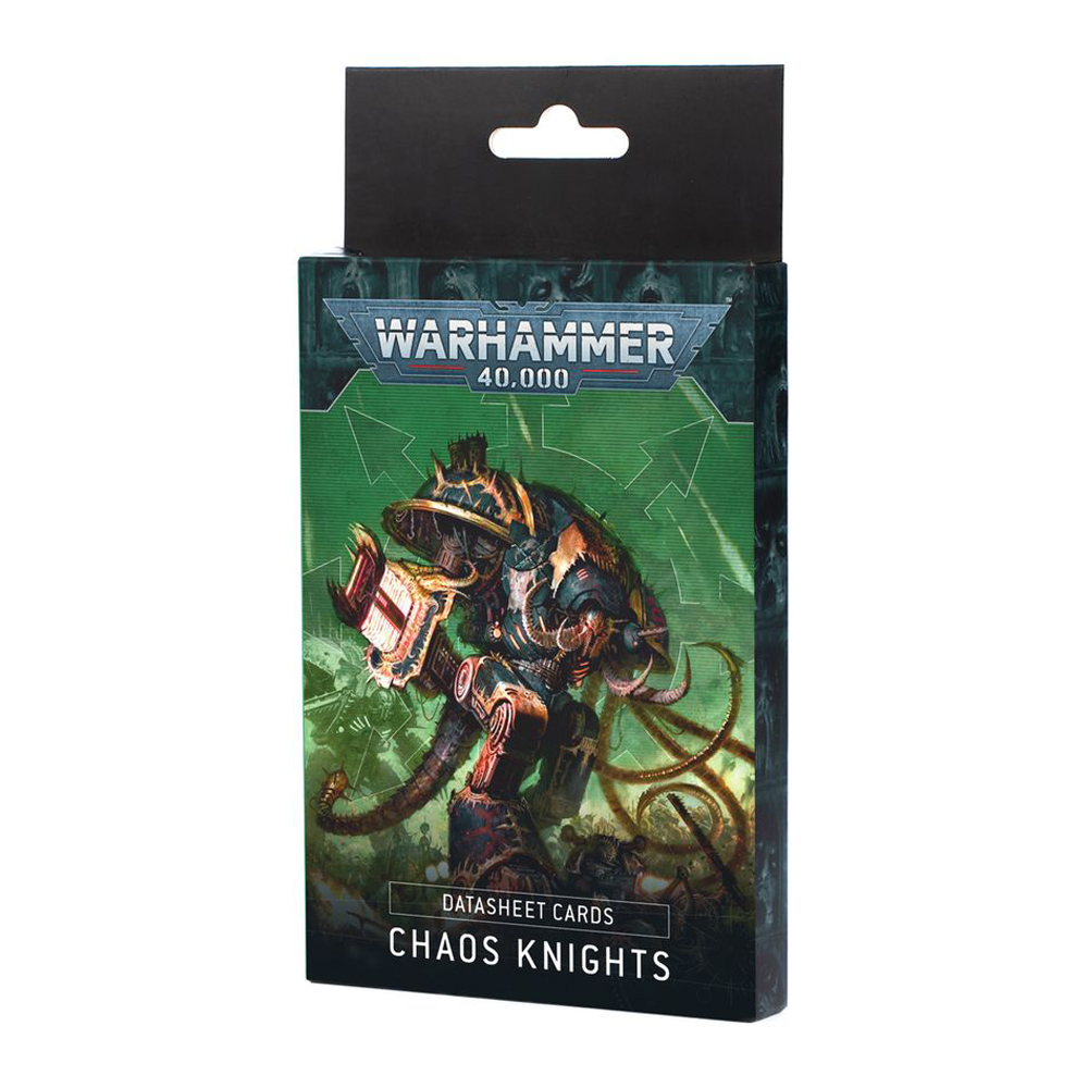 Warhammer 40K: Datasheet Cards - Chaos Knights
